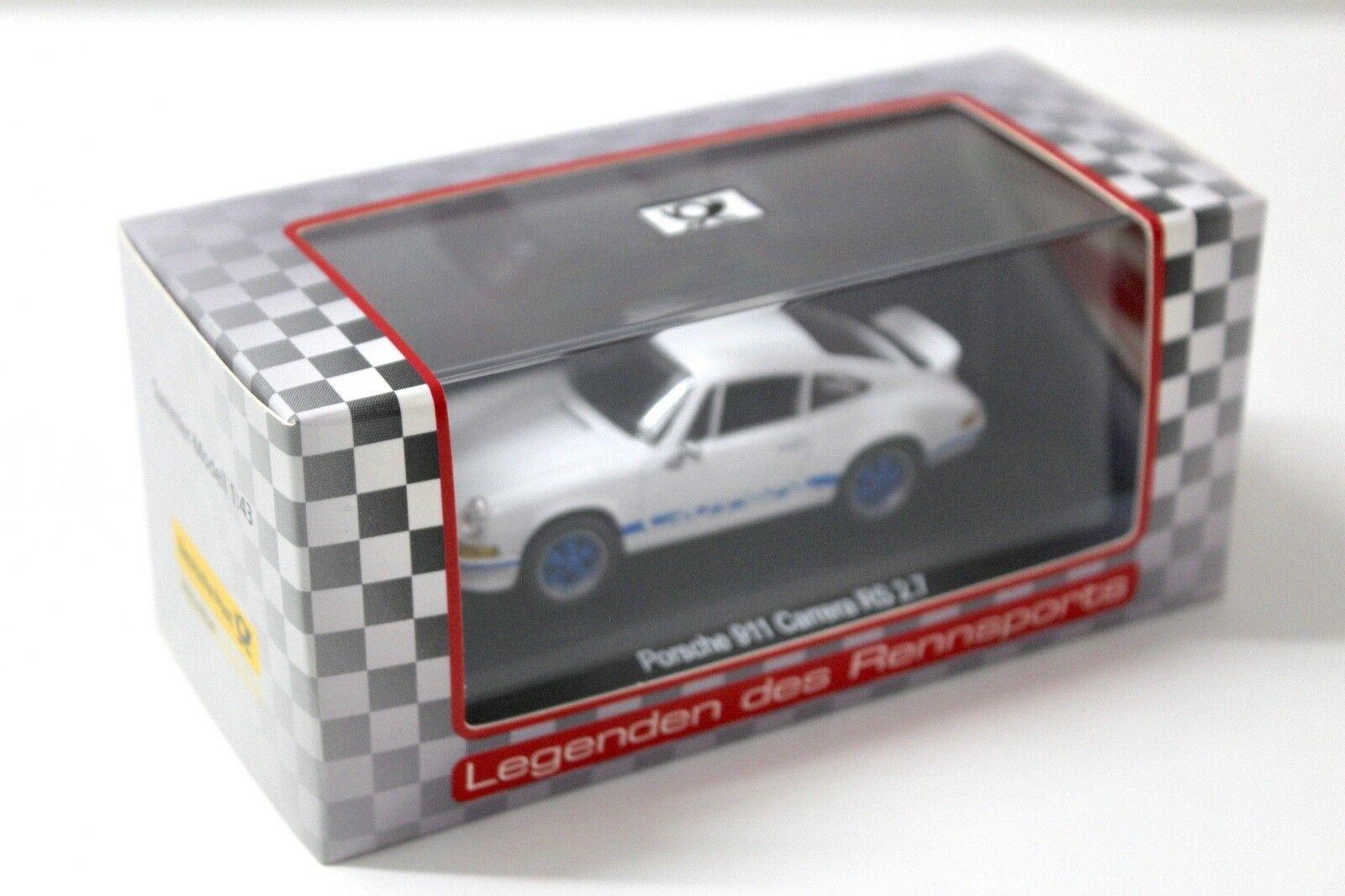 1:43 High Speed Porsche 911 Carrera RS 2.7 white/ blue