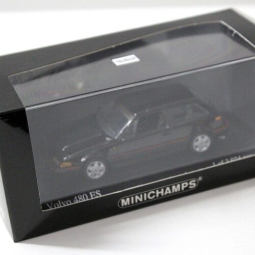 1:43 Minichamps Volvo 480 SE black 1986