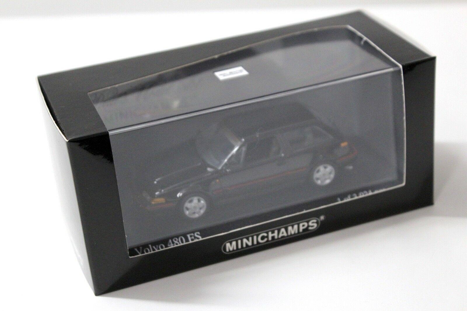 1:43 Minichamps Volvo 480 SE black 1986