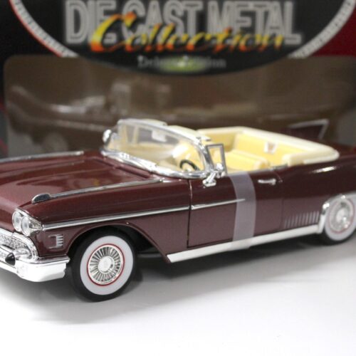 1:18 Road Signature 1958 Cadillac Eldorado Biarritz dark red metallic