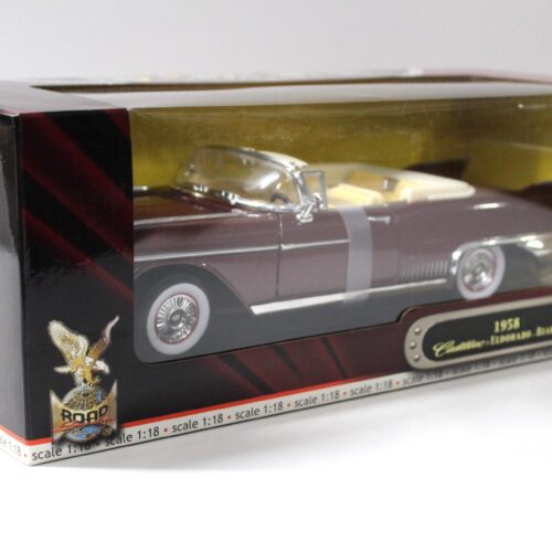 1:18 Road Signature 1958 Cadillac Eldorado Biarritz dark red metallic