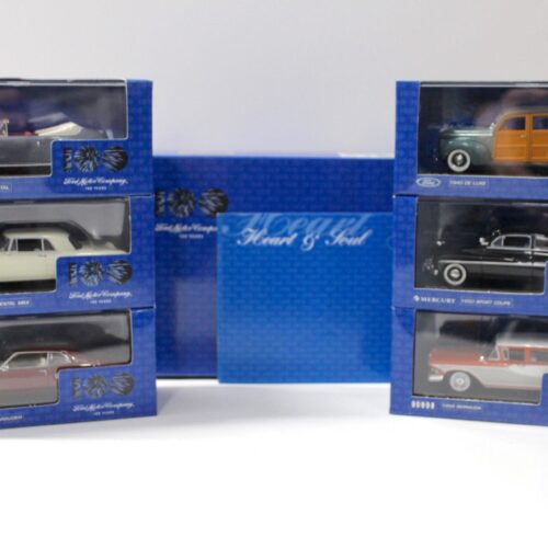 1:43 Minichamps SET Ford 100 YEARS - 6x models Mercury, Lincoln, Edsel