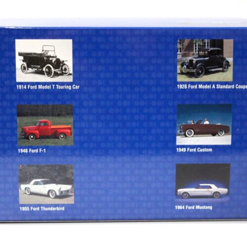 1:43 Minichamps SET Ford 100 YEARS - 6x models Ford Model T, F-1, Mustang