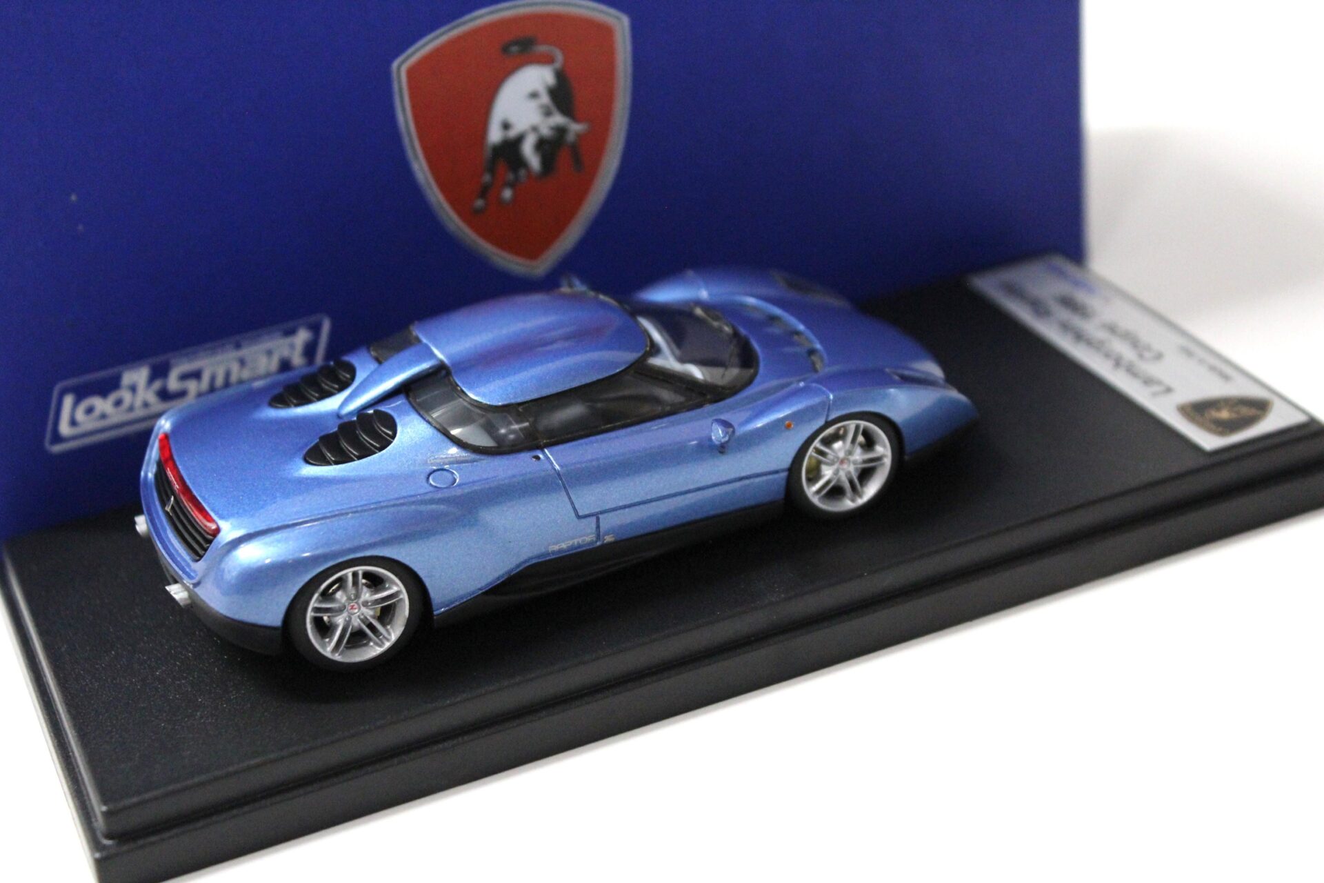1:43 LookSmart Lamborghini Raptor Coupe 1996 blue metallic
