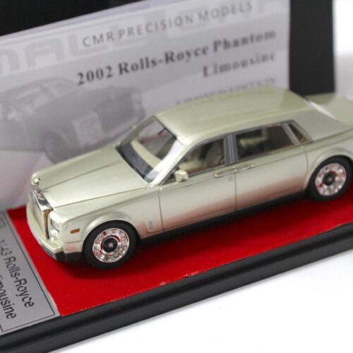 1:43 CMR Precision Models Rolls Royce Phantom Limousine 2002 gold-silver