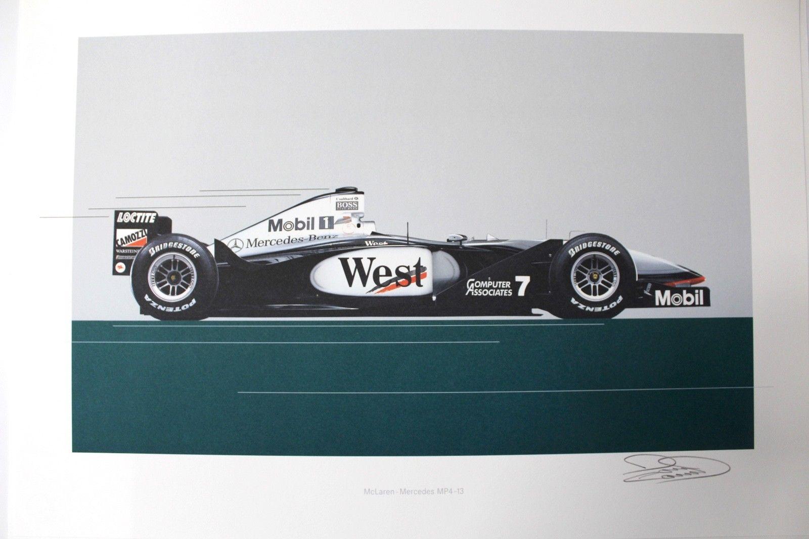 Mercedes-Benz Edition SILVER ARROWS SET 1998 1:43 &1:18 Limited Edition 418/500 - Außenbox Signiert!