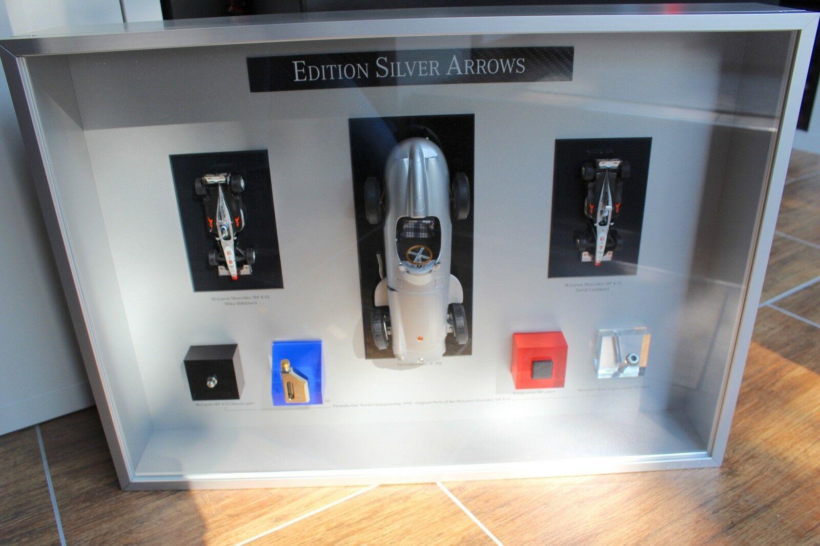 Mercedes-Benz Edition SILVER ARROWS SET 1998 1:43 &1:18 Limited Edition 380/500