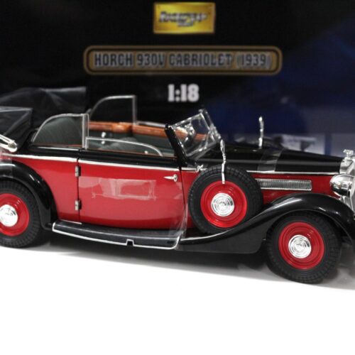 1:18 Ricko Horch 930V Limousine 1937 Cabriolet black/ red