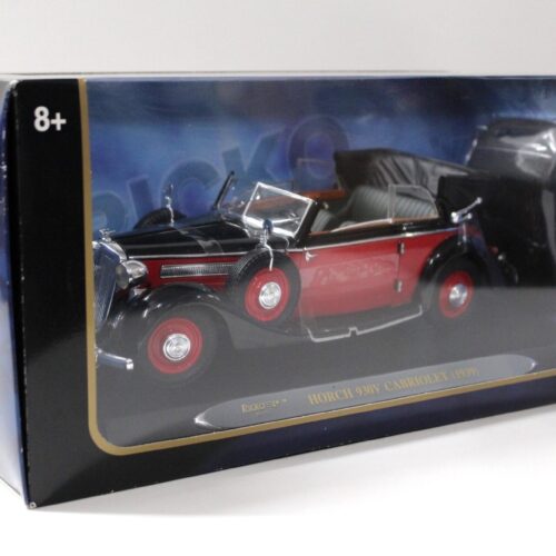 1:18 Ricko Horch 930V Limousine 1937 Cabriolet black/ red