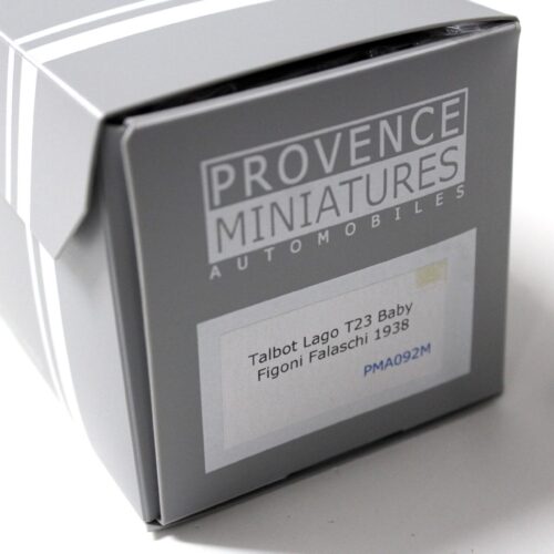 1:43 Provence Miniatures HECO Talbot Lago T23 Baby Figoni Falaschi 1938