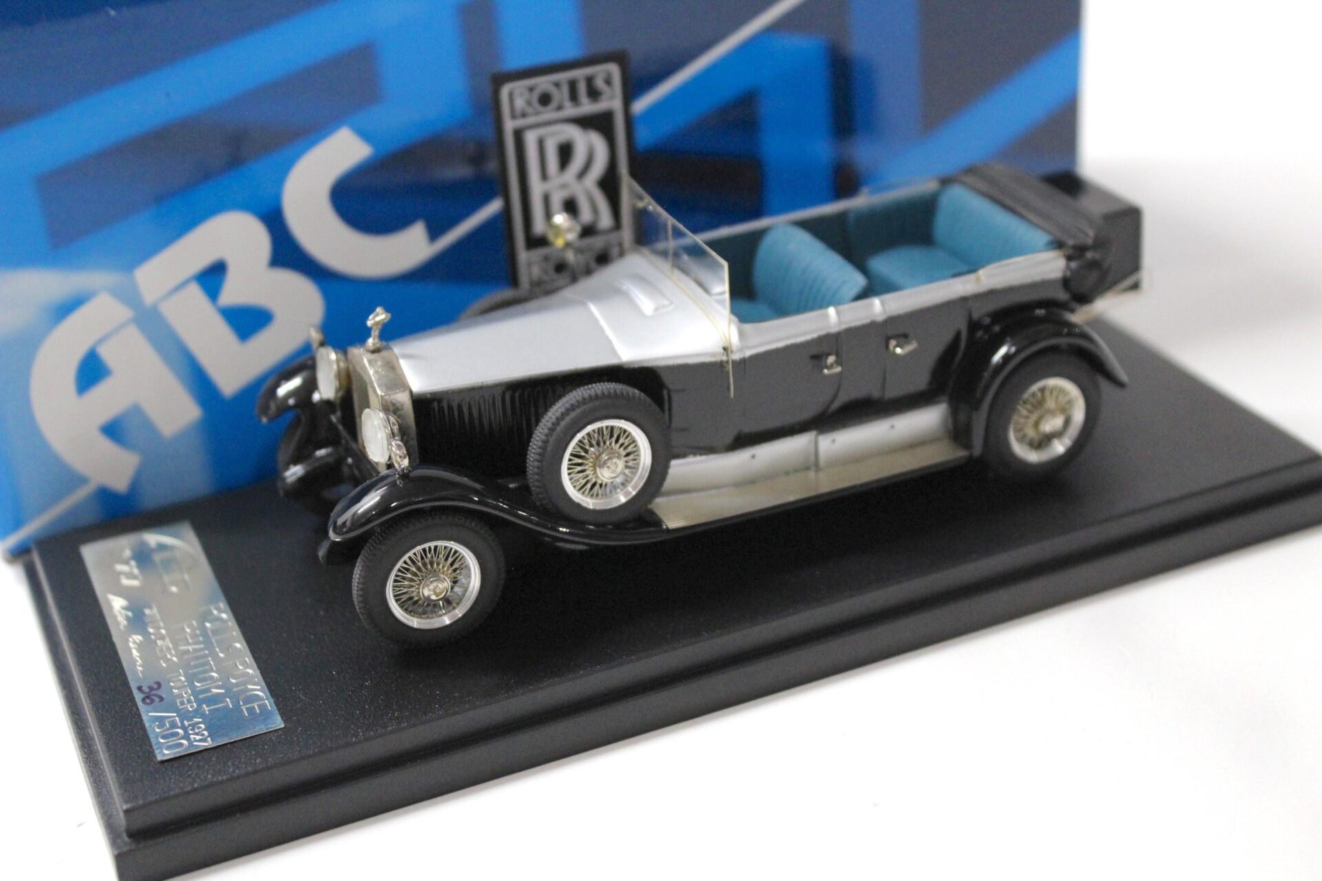 ID 52275 orig.jpg 1:43 ABC Brianza Rolls Royce Phantom I Windovers Tourer 1927 silver/ black
