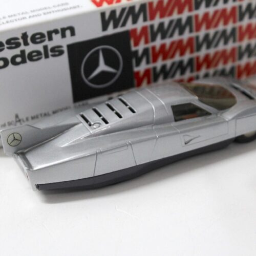 1:43 Western Models 1977 Mercedes C111/ 3 Recordcar silver - Image 2