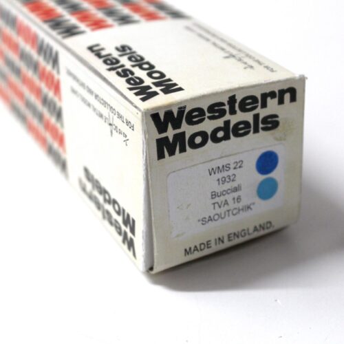 1:43 Western Models 1932 Bucciali TVA 16 "Saoutchik" blue/ dark blue