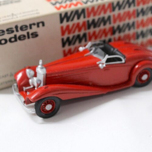 1:43 Western Models 1938 Mercedes Type 540K Special Roadster red