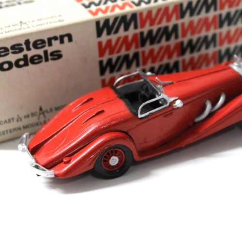 1:43 Western Models 1938 Mercedes Type 540K Special Roadster red