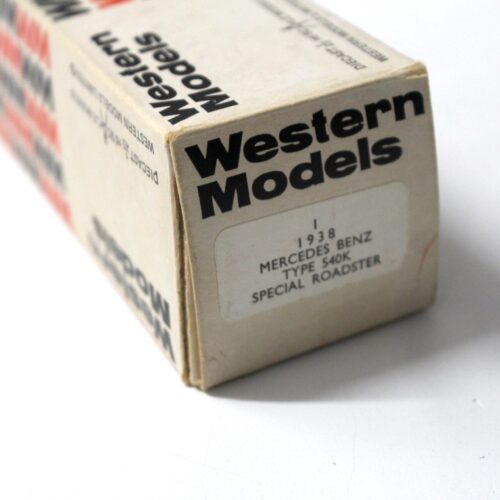 1:43 Western Models 1938 Mercedes Type 540K Special Roadster red