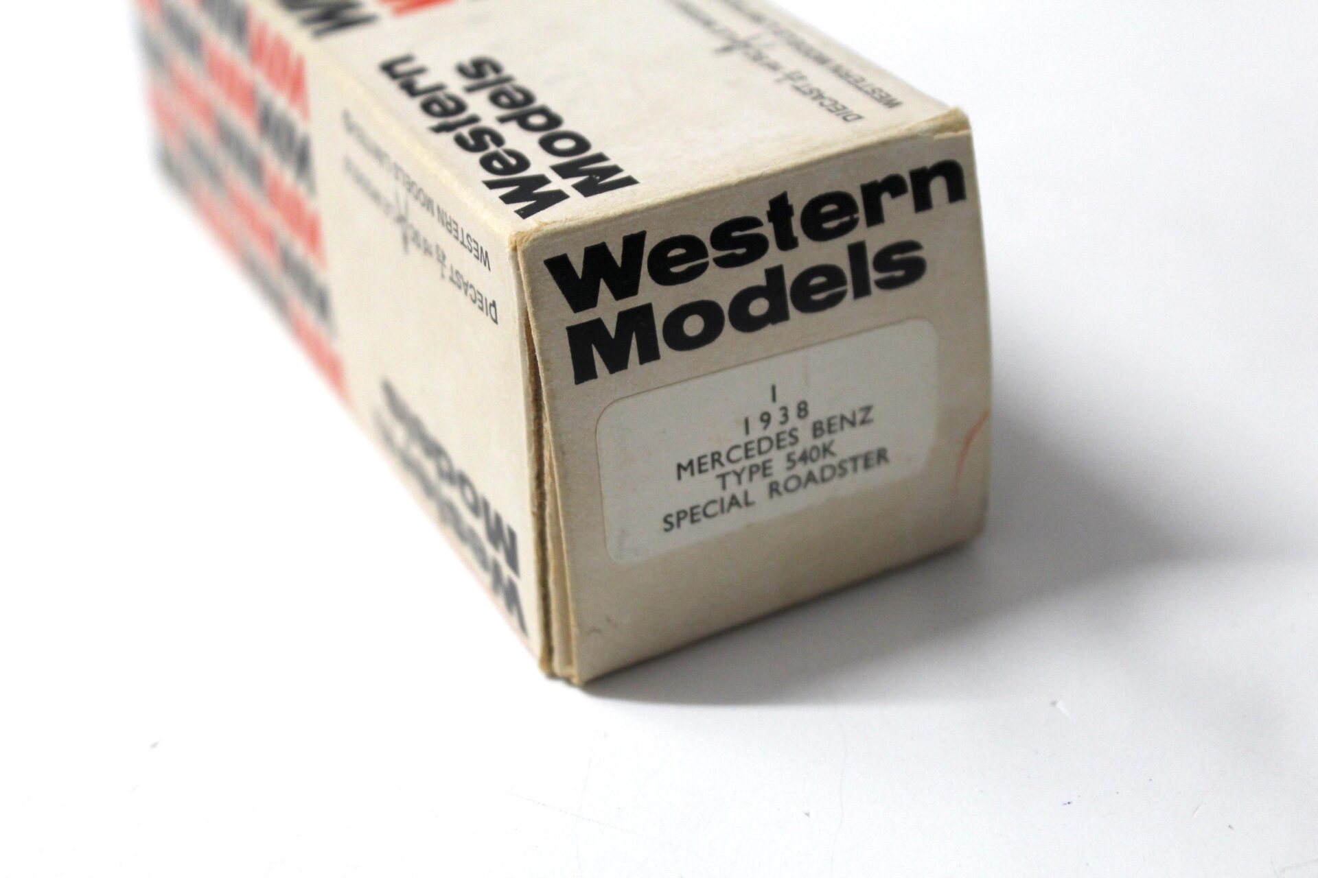 1:43 Western Models 1938 Mercedes Type 540K Special Roadster red