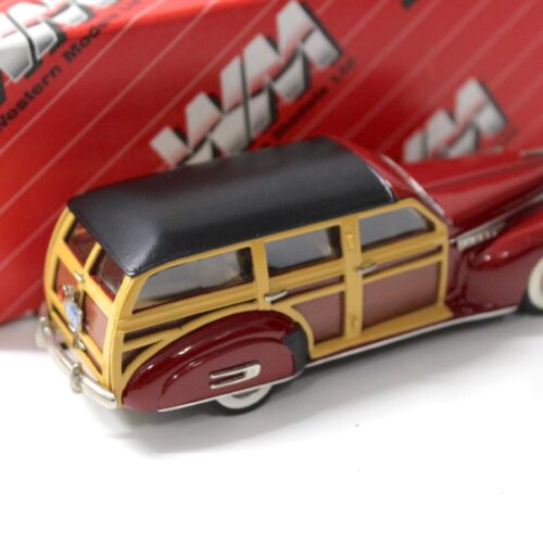 1:43 Western Models 1941 Buick Estate Wagon Woody red