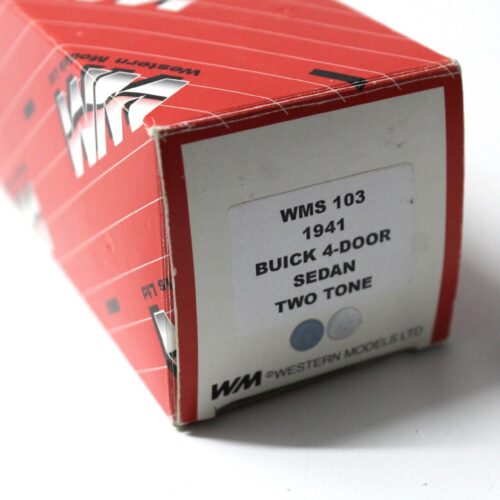 1:43 Western Models 1941 Buick 4-Door Sedan two tone grey