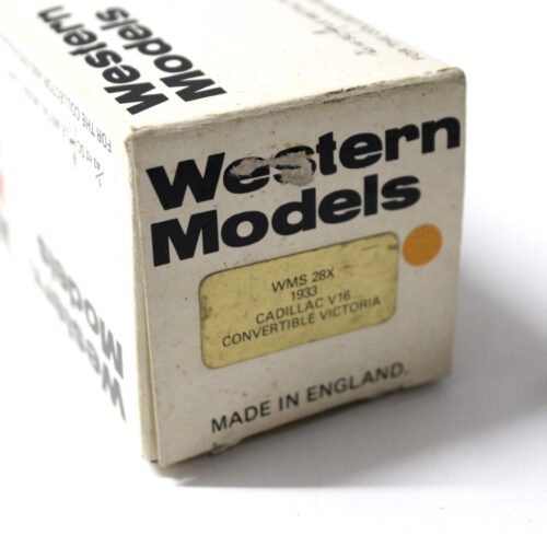 1:43 Western Models 1933 Cadillac V16 Convertible Victoria orange - Image 3