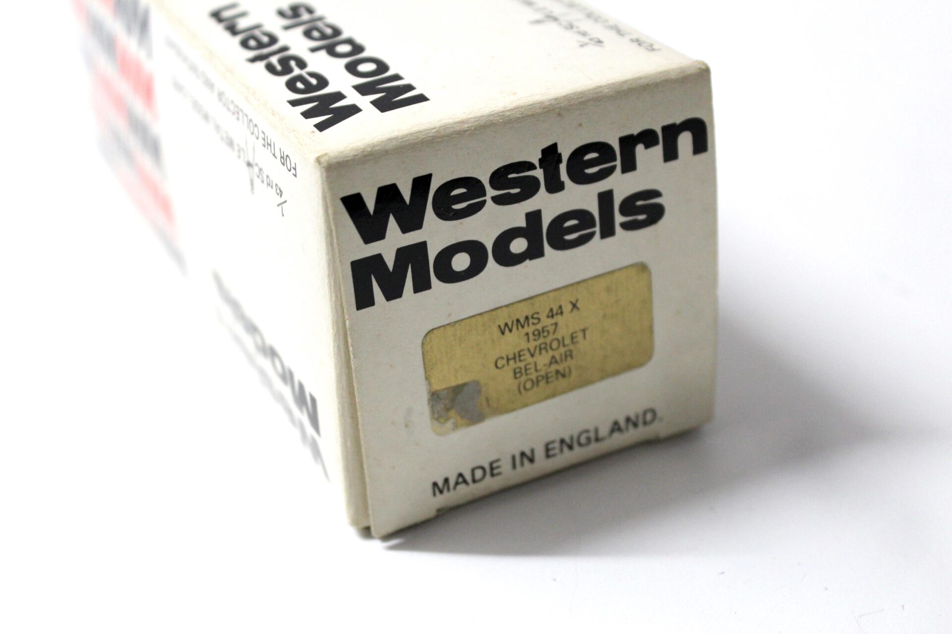 1:43 Western Models 1957 Chevrolet BEL-AIR open Convertible blue