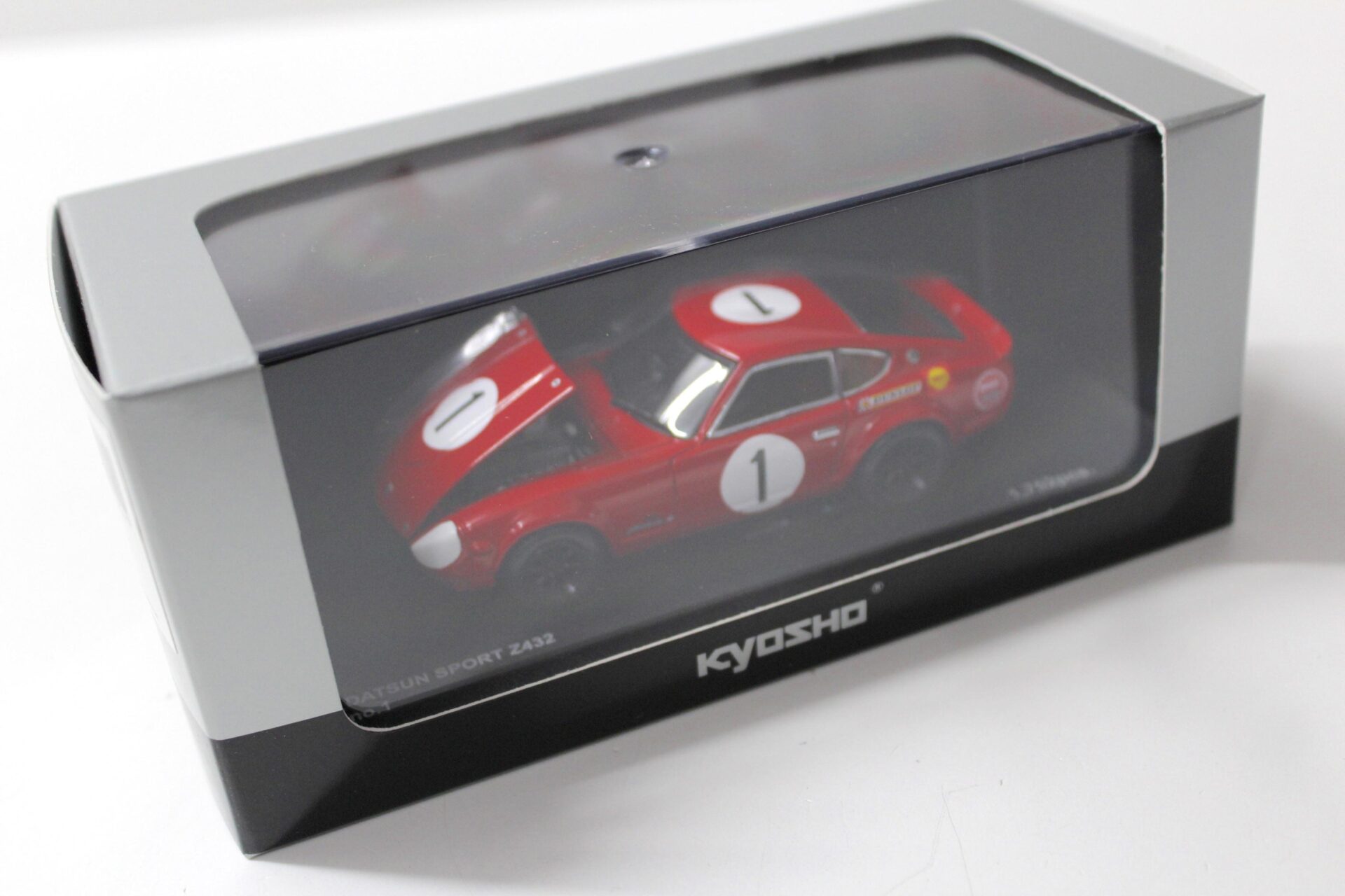 1:43 Kyosho Nissan Datsun Sport Z432 Racing #1 red