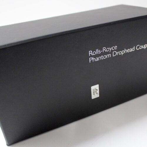 1:43 Kyosho Rolls Royce Phantom Drophead Coupe Diamond black/ silver