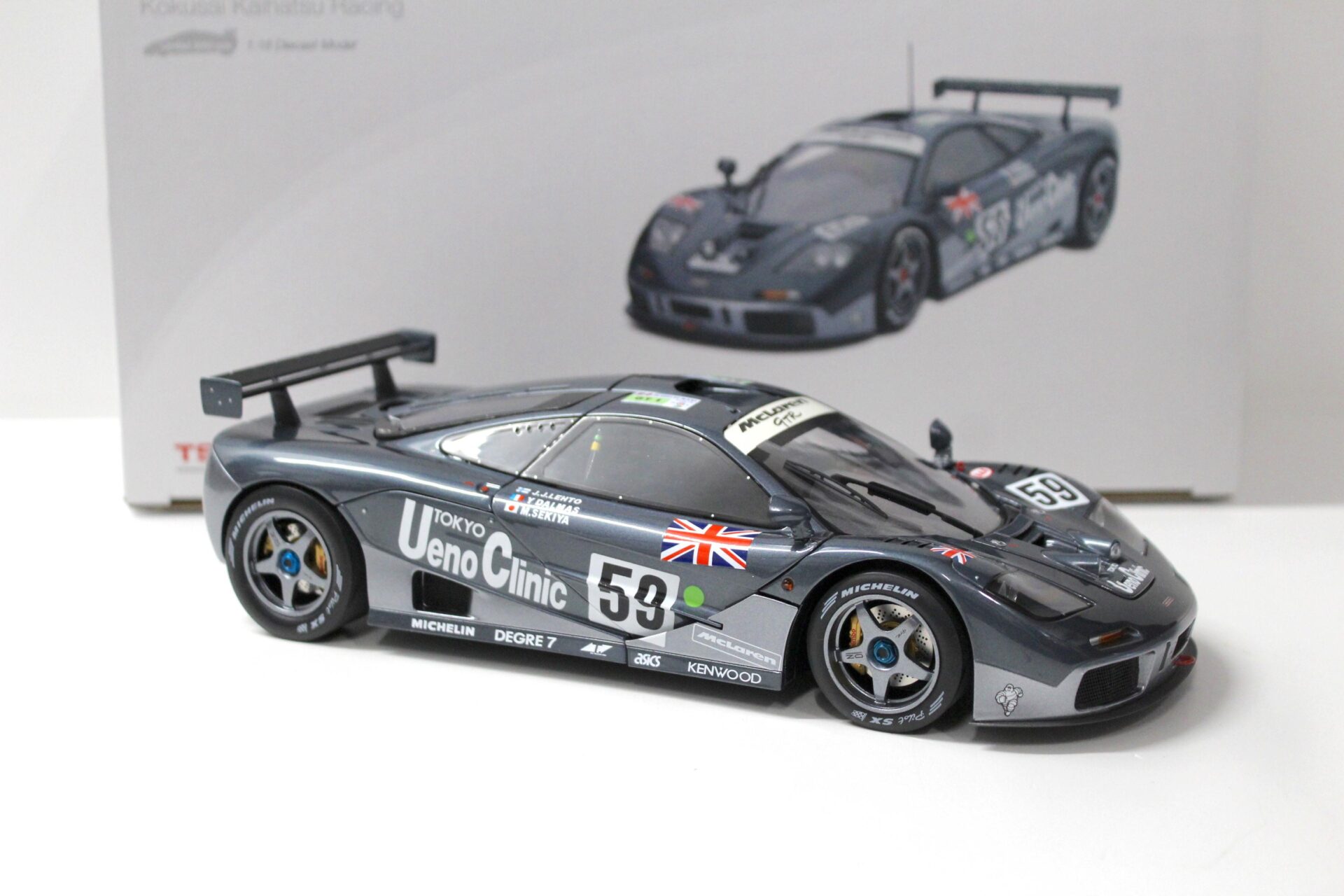 1:18 True Scale TSM 1995 Mclaren F1 GTR Le Mans 24h Winner #59 Lehto