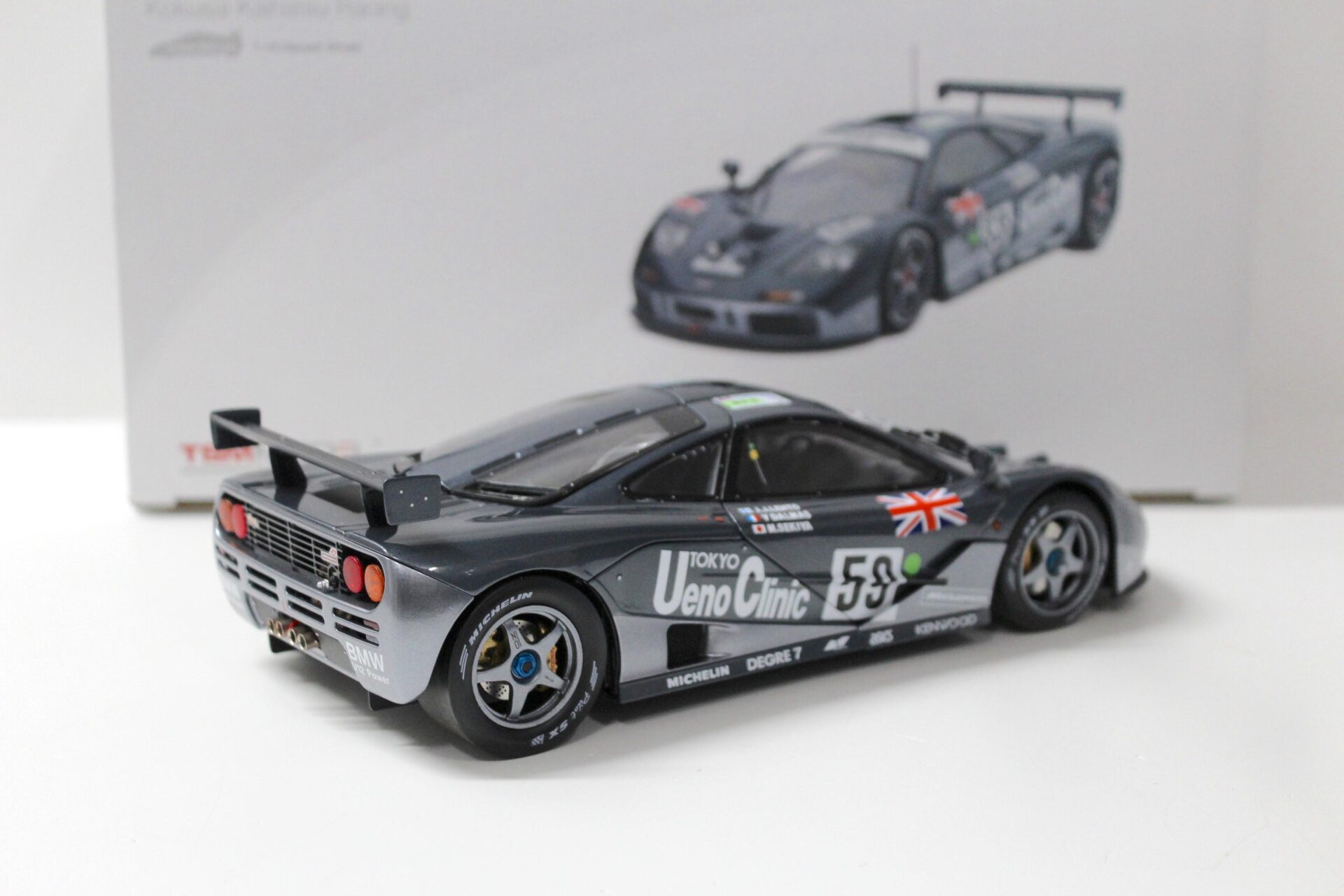 1:18 True Scale TSM 1995 Mclaren F1 GTR Le Mans 24h Winner #59 Lehto