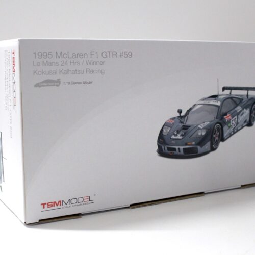1:18 True Scale TSM 1995 Mclaren F1 GTR Le Mans 24h Winner #59 Lehto