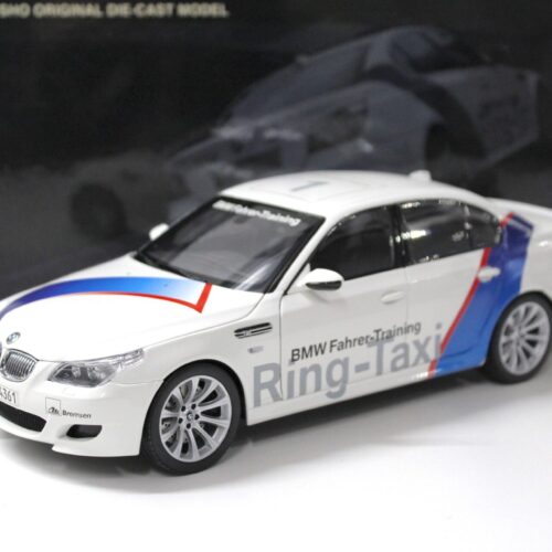 1:18 Kyosho BMW M5 E60 Ring -Taxi Nürburgring white