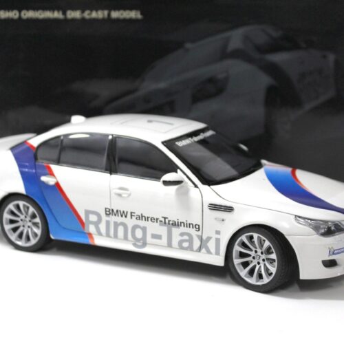 1:18 Kyosho BMW M5 E60 Ring -Taxi Nürburgring white