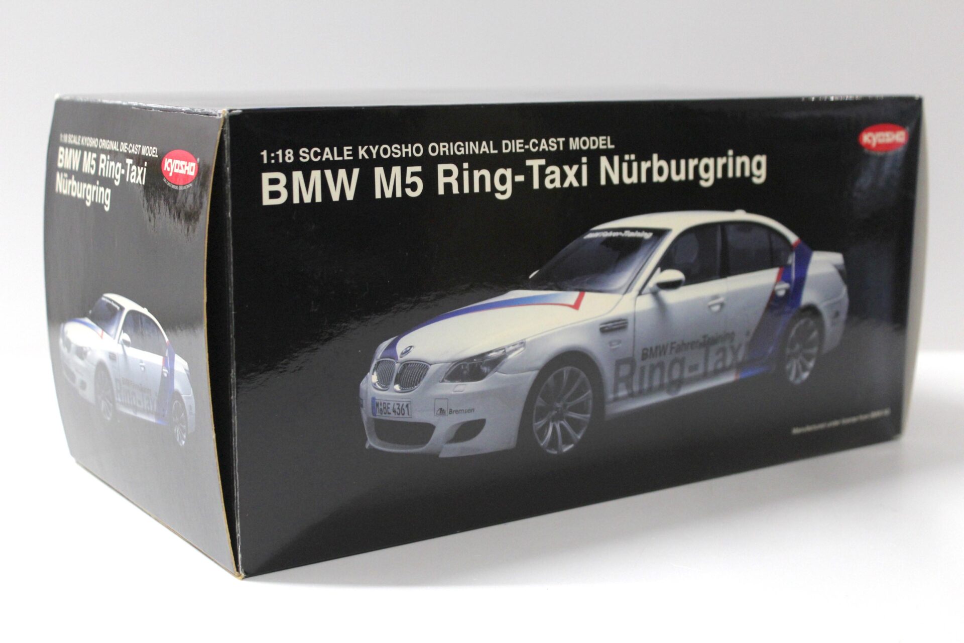 1:18 Kyosho BMW M5 E60 Ring -Taxi Nürburgring white