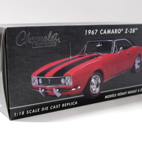 1:18 ERTL Authentics Chevrolet Camaro Z28 Coupe red/ black 1967