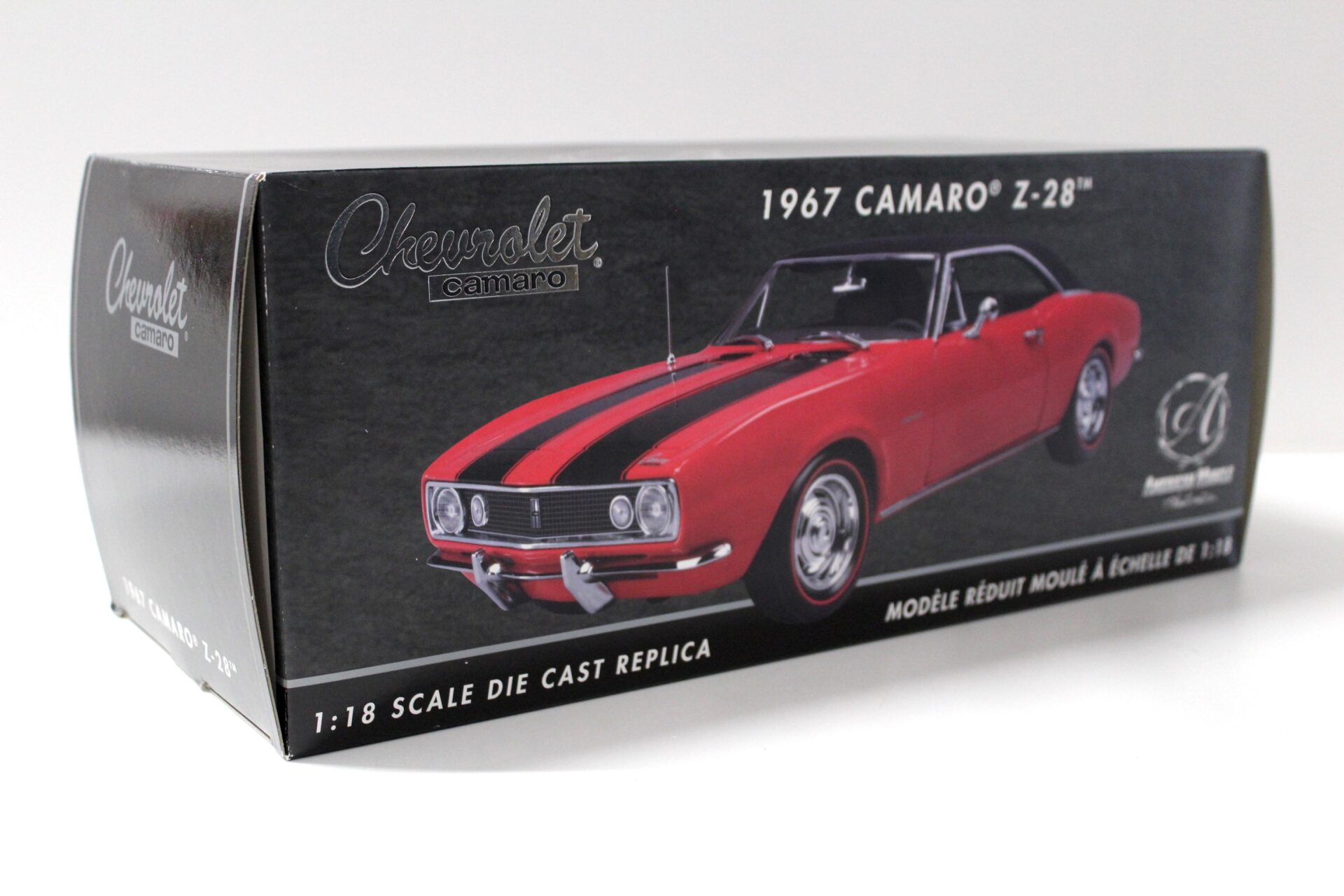 1:18 ERTL Authentics Chevrolet Camaro Z28 Coupe red/ black 1967