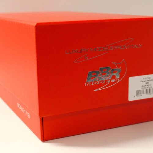1:18 BBR Ferrari F40 LM by Michelotto 1989 Avus white Limited 40 pcs