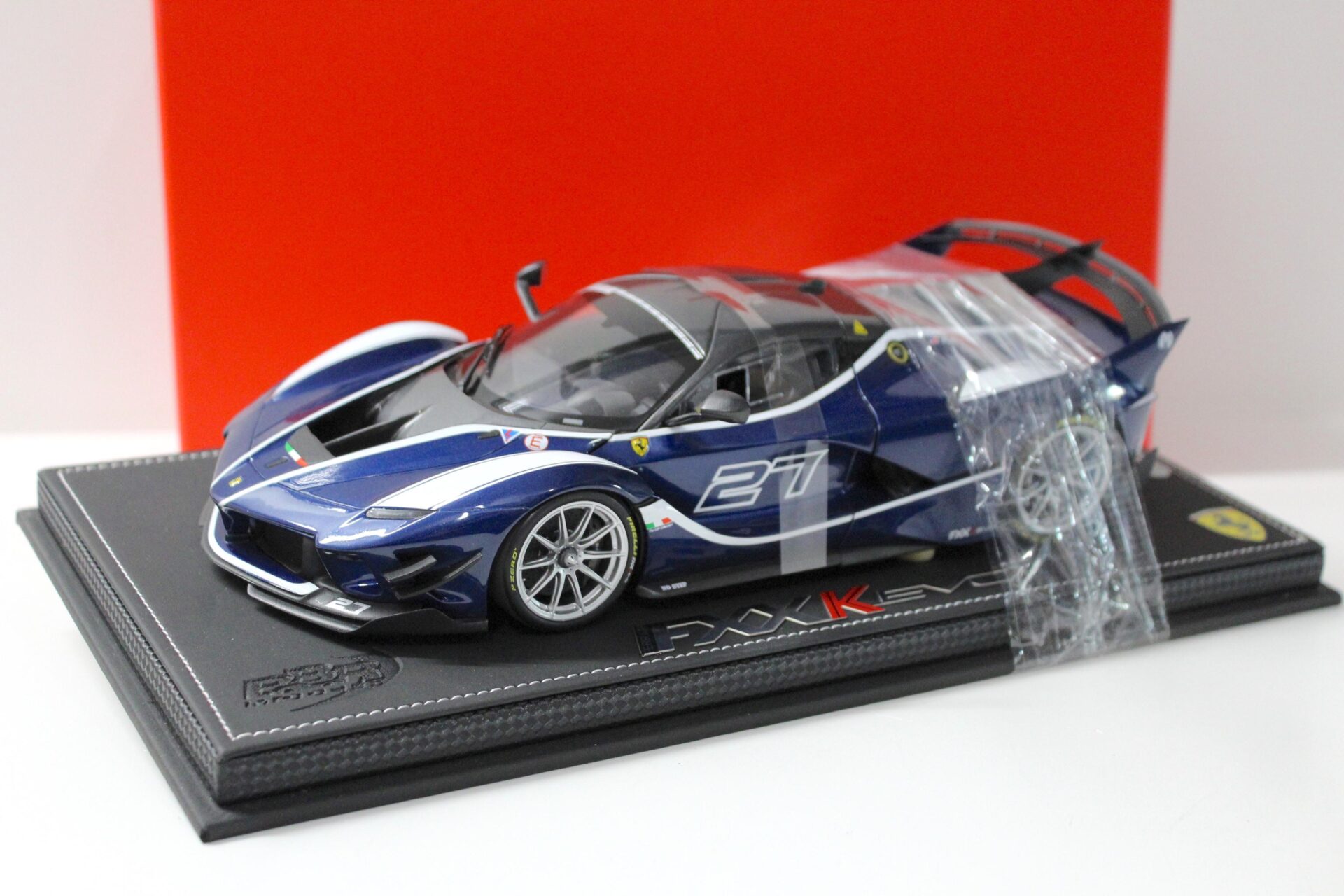 1:18 BBR Ferrari FXXK EVO Blue Tour de France Car #27 Limited 159 pcs.