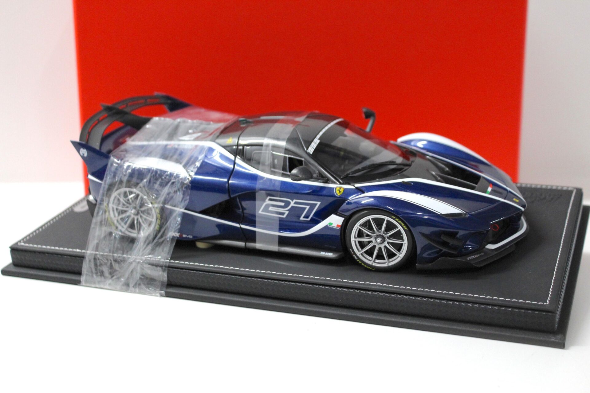 1:18 BBR Ferrari FXXK EVO Blue Tour de France Car #27 Limited 159 pcs.