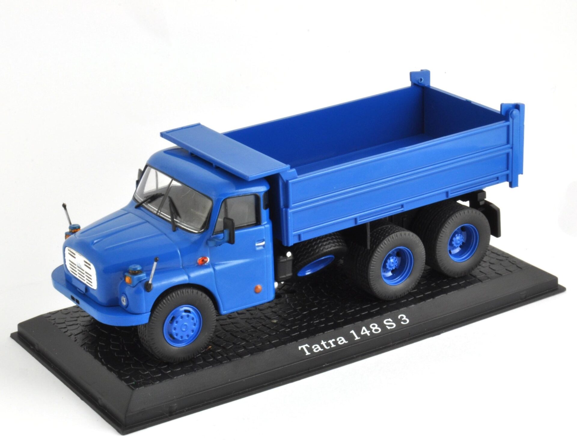 1:43 Atlas DDR LKW TATRA 148 S 3 3-Seiten Kipper blue