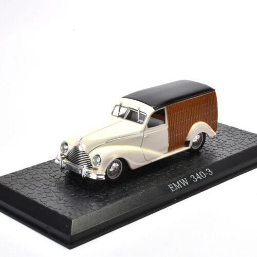1:43 Atlas LKW EMW 340-3 Transporter beige/ wood