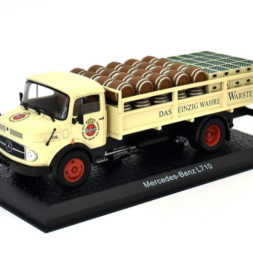 1:43 Atlas BEER Trucks LKW Mercedes L710 Pritsche Warsteiner