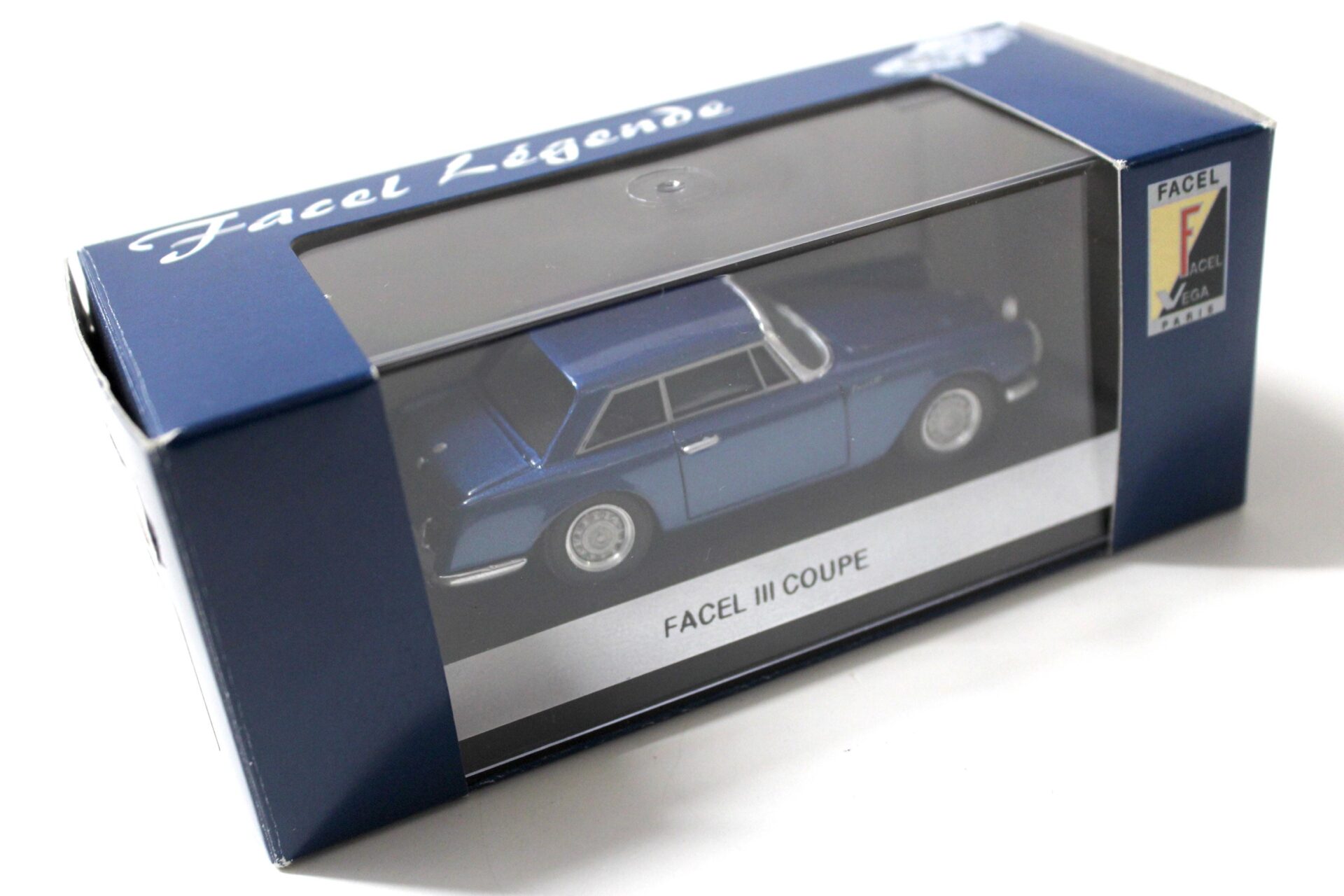 1:43 Provence Moulage Facel III Coupe blue metallic