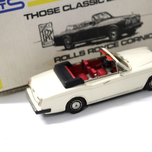 1:43 SMTS Rolls Royce Corniche Convertible LHD white