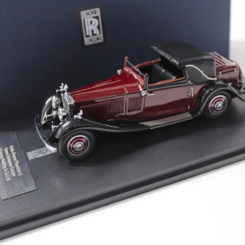 1:43 Neo Rolls Royce Phantom II Owen Sedanca Coupe Gurney Nutting dark red
