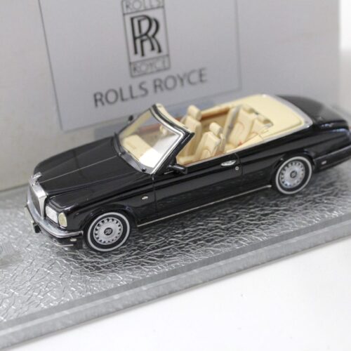 1:43 PT Model 2000 Rolls Royce Corniche Convertible black