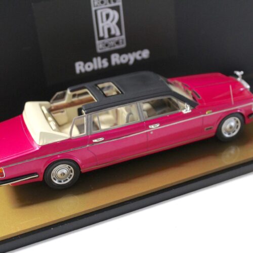 1:43 PMC Model 1985 Rolls Royce Silver Spur LWB Limousine pink