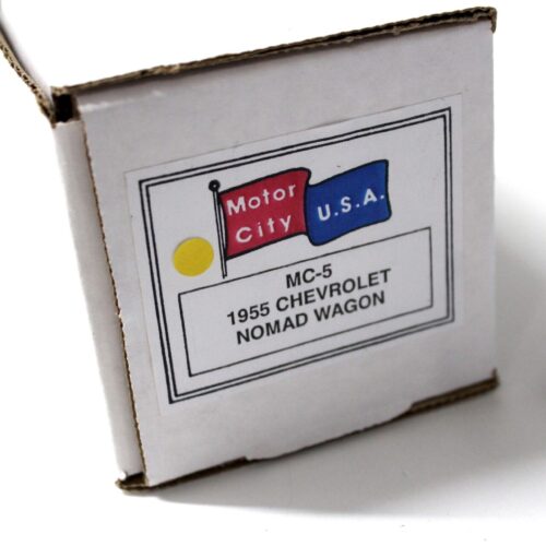 1:43 Motor City USA 1955 Chevrolet Nomad Wagon yellow