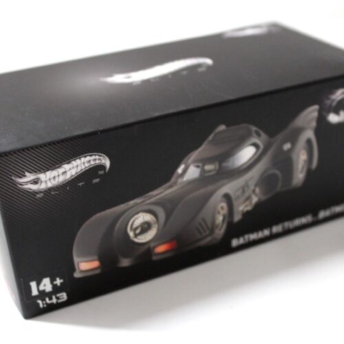 1:43 Hot Wheels Elite 1989 Batmobile BATMAN Returns black