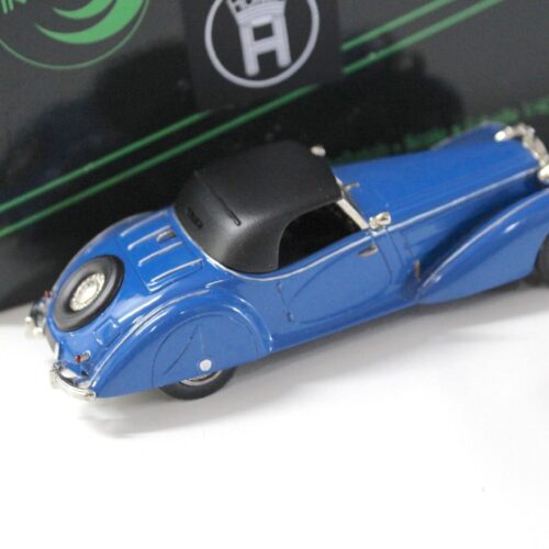 1:43 TIN WIZARD Horch 853 Erdmann Rossi with Top blue