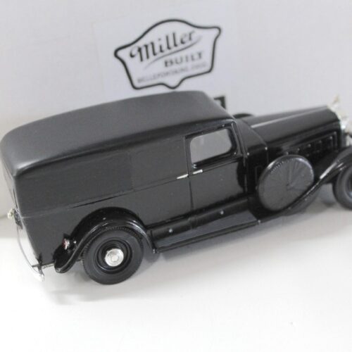 1:43 Custom Model 1931 Cadillac V16 Service Car Miller black